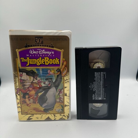 Walt Disneys Masterpiece The Jungle Book VHS 30th Anniversary Edition - Picture 3 of 3
